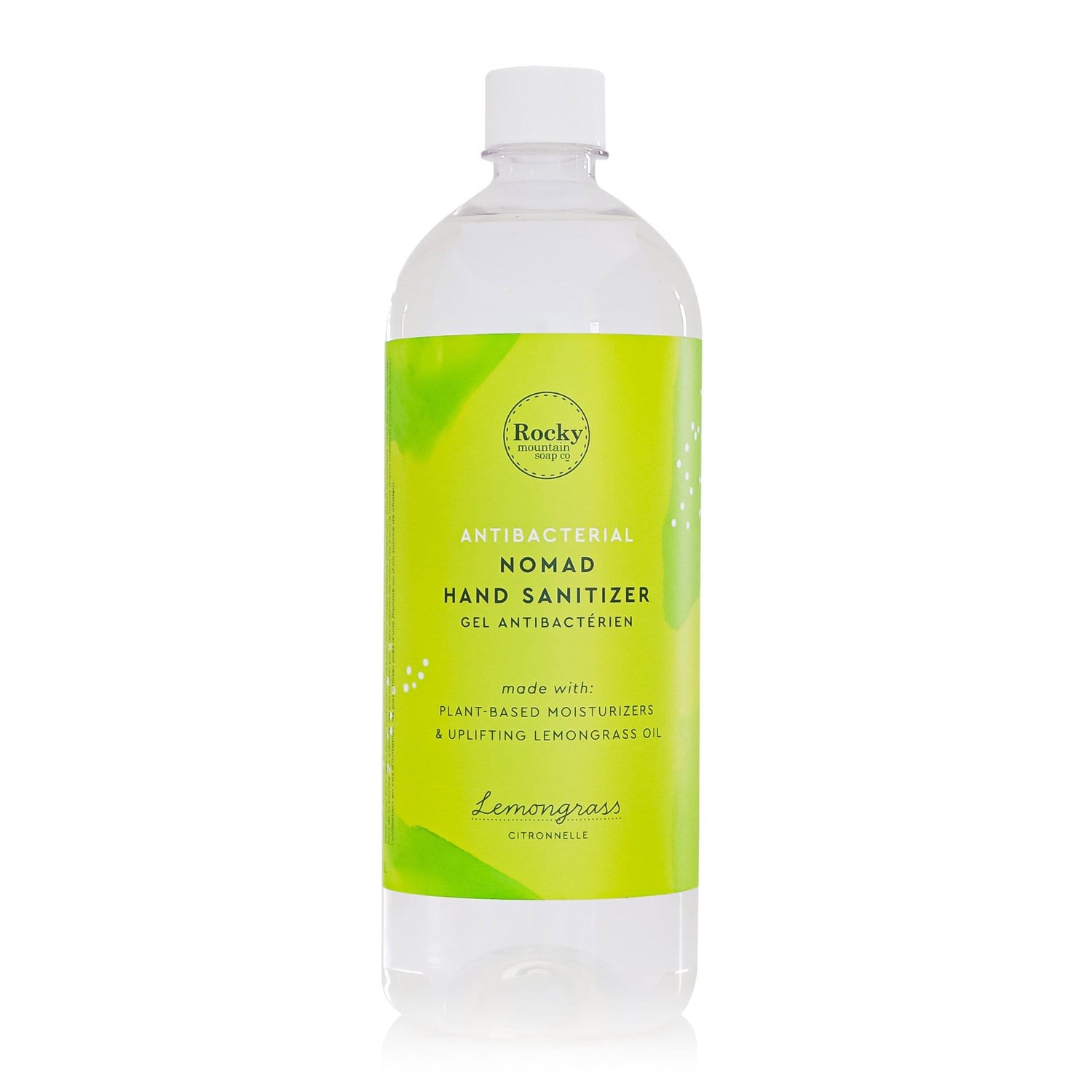 Nomad Hand Sanitizer Lemongrass 1L Refill